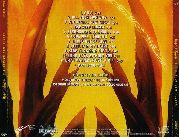 Rage Of Angels (2) : The Devil's New Tricks (CD, Album)