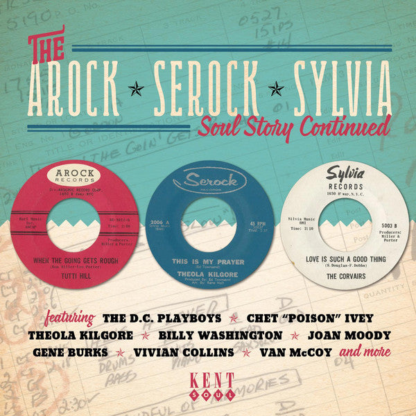 Various : The Arock * Serock * Sylvia Soul Story Continued (CD, Comp, RM)