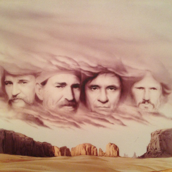 Waylon Jennings • Willie Nelson • Johnny Cash • Kris Kristofferson : Highwayman (LP, Album, RE, 180)