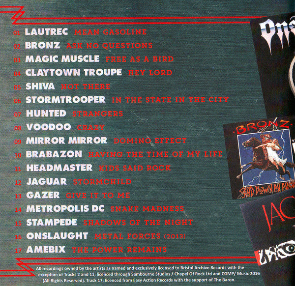 Various : The Bristol Heavy Rock Explosion (CD, Comp)