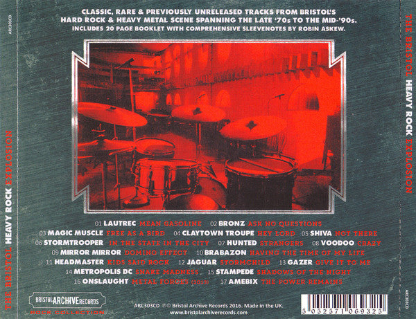 Various : The Bristol Heavy Rock Explosion (CD, Comp)