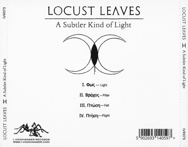Locust Leaves : A Subtler Kind Of Light (CD, Album)