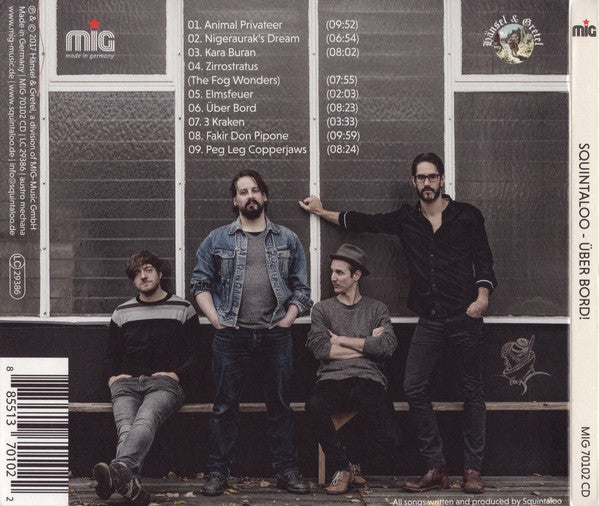 Squintaloo : Über Bord! (CD, Album, Dig)