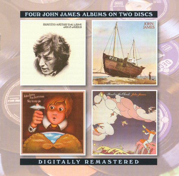 John James (2) : Morning Brings The Light / John James / Sky In My Pie / Head In The Clouds (2xCD, Comp, RM)