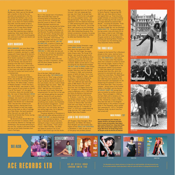 Various : Marylebone Beat Girls 1964-1967 (LP, Comp, Ltd, 180)