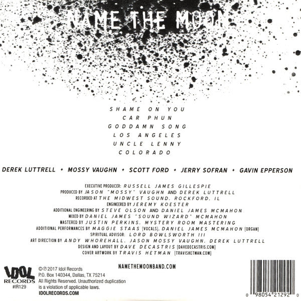 Name The Moon : Name The Moon (CD, EP)