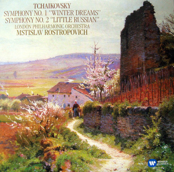 Pyotr Ilyich Tchaikovsky / Mstislav Rostropovich, London Philharmonic Orchestra : Symphonies 1-6 • 'Manfred' Symphony • '1812' • Romeo & Juliet • Francesca Da Rimini • Rococo Variations (6xCD, RM + Box, Comp)