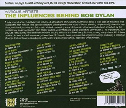 Various : The Influences Behind Bob Dylan (CD, Comp)