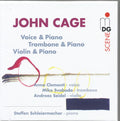 John Cage : Voice & Piano / Trombone & Piano / Violin & Piano (3xCD, RE + Box, Comp)