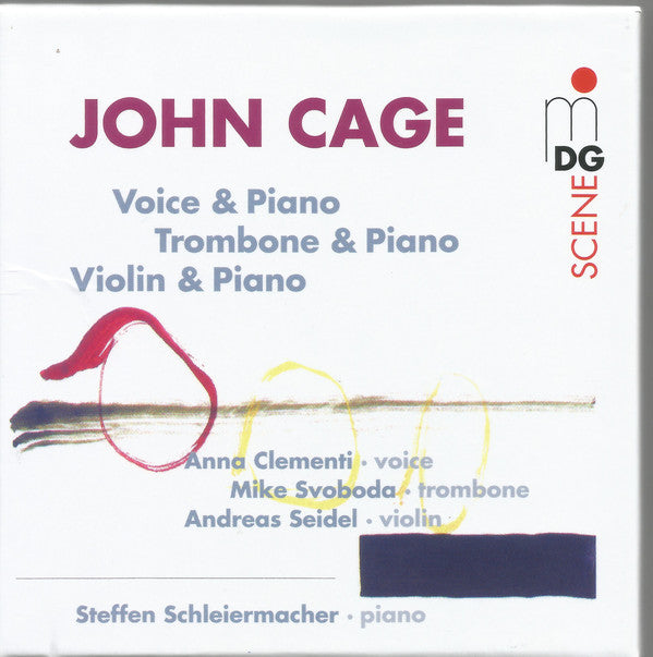 John Cage : Voice & Piano / Trombone & Piano / Violin & Piano (3xCD, RE + Box, Comp)