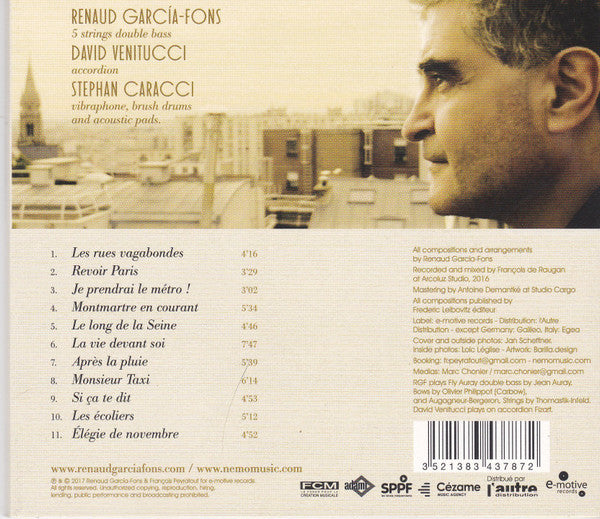 Renaud Garcia-Fons : La Vie Devant Soi (CD, Album)