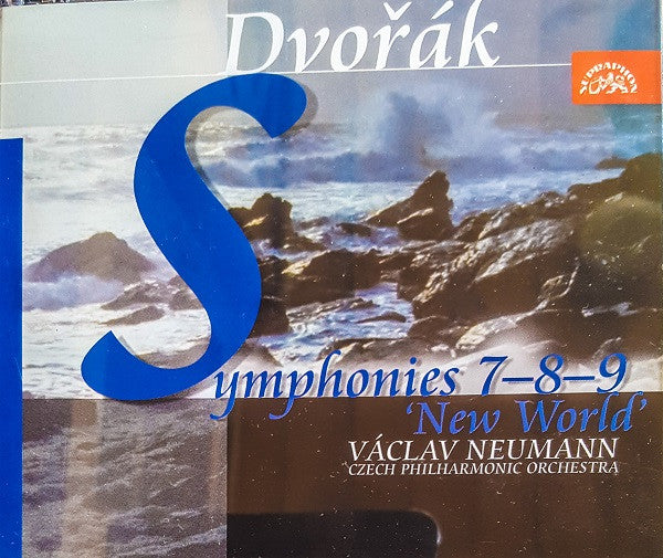 Antonín Dvořák, The Czech Philharmonic Orchestra, Václav Neumann : Symphonies 7-8-9 (2xCD, Comp)