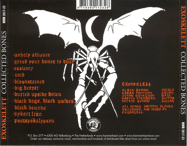Exoskelett : Collected Bones (CD, Album)