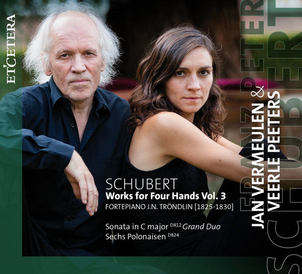 Franz Schubert, Jan Vermeulen (5), Veerle Peeters : Works For Four Hands Vol. 3 (CD, Album)