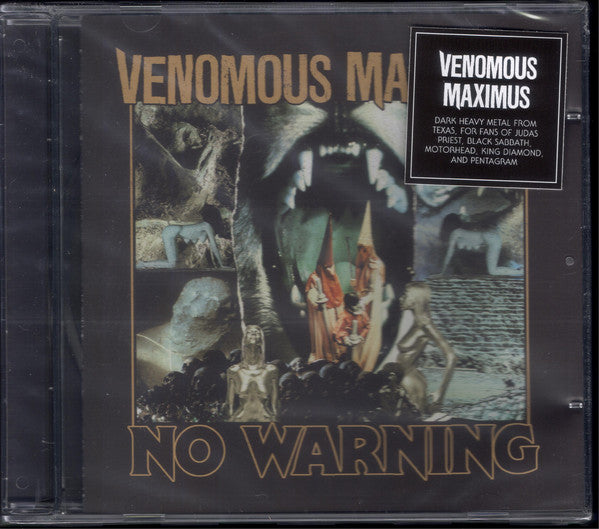 Venomous Maximus : No Warning (CD, Album)