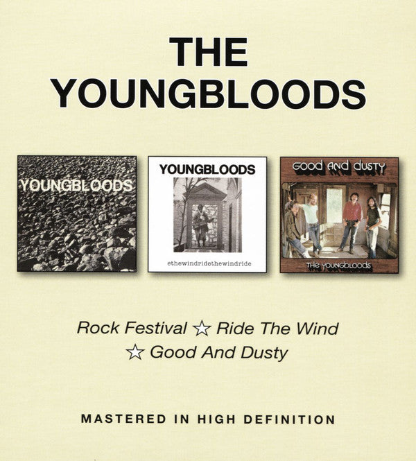 The Youngbloods : Rock Festival/ Ride The Wind/ Good And Dusty (2xCD, Comp, RM)