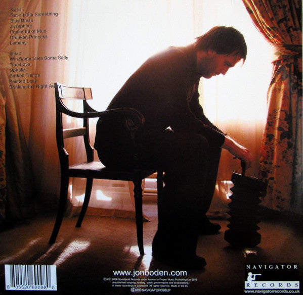 Jon Boden : Painted Lady (LP, Album, RE, 180)