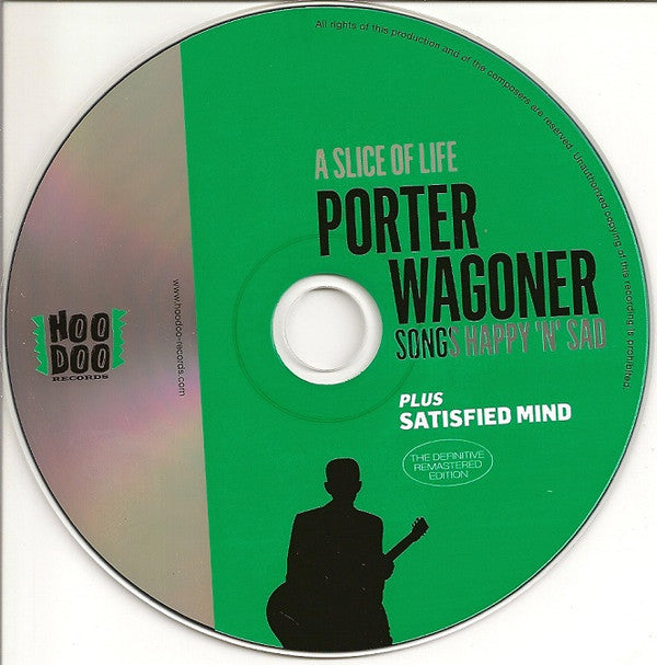 Porter Wagoner : A Slice Of Life Plus Satisfied Mind (CD, Comp, RM)