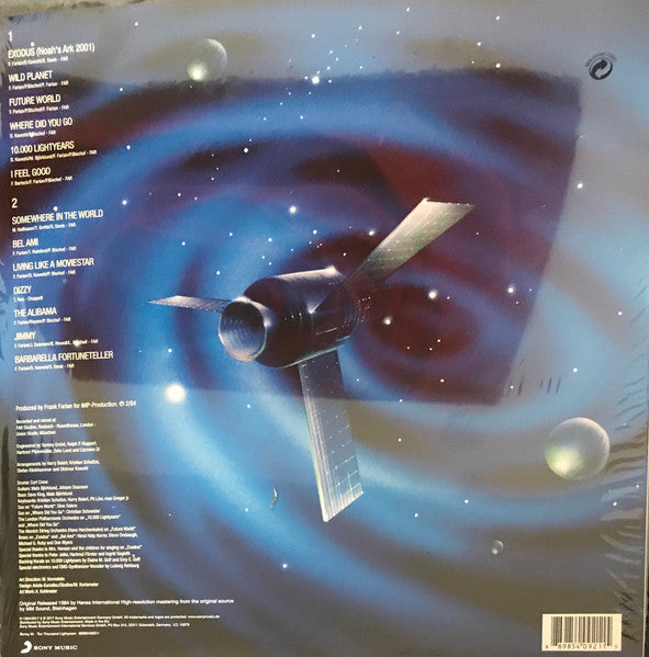 Boney M. : Ten Thousand Lightyears (LP, Album, RE, RM)