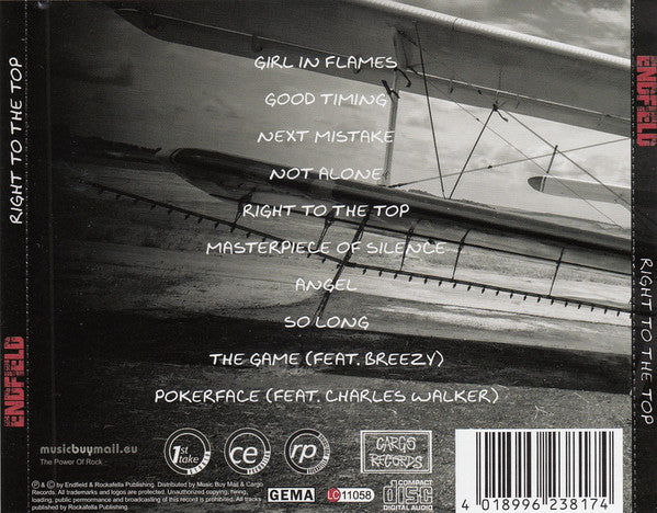 Endfield : Right To The Top (CD, Album)