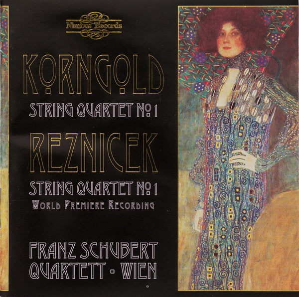 Erich Wolfgang Korngold, Emil Nikolaus Von Reznicek, Franz Schubert Quartet Of Vienna : String Quartets (CD, Album)