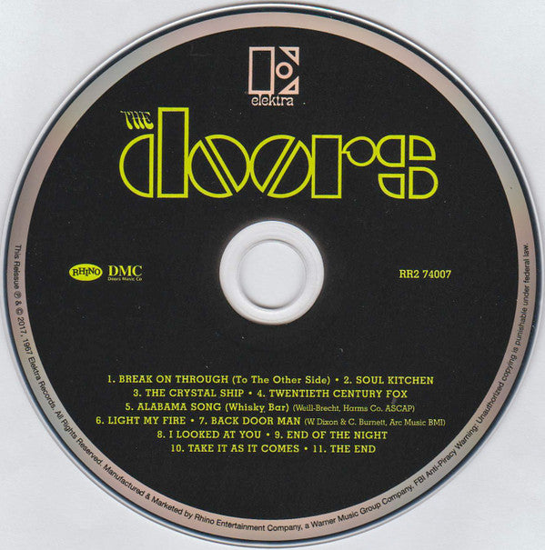 The Doors : The Doors (CD, Album, RE, RM, Cen)