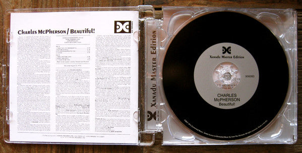 Charles McPherson : Beautiful! (CD, Album, RE, RM)