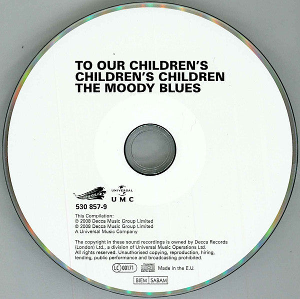 The Moody Blues : To Our Children's Children's Children (CD, Album, RE, RM, RP)