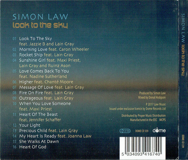 Simon Law : Look To The Sky (CD, Album)