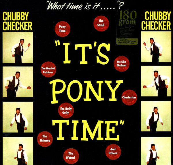 Chubby Checker : It's Pony Time (LP, Album, Ltd, RE, 180)