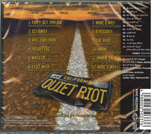 Quiet Riot : Road Rage (CD, Album)