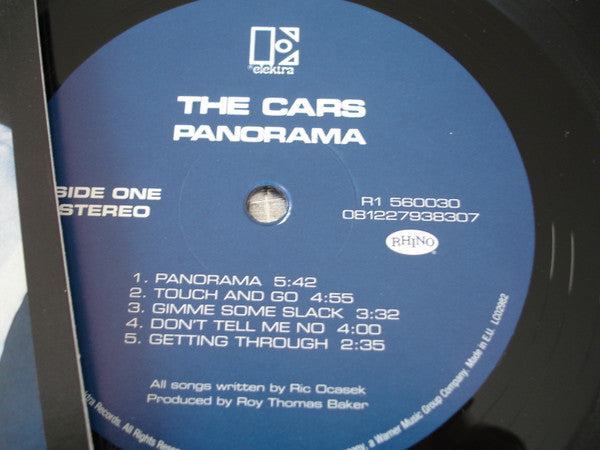 The Cars : Panorama (LP, Album, RE + LP, Etch + RM, 180)