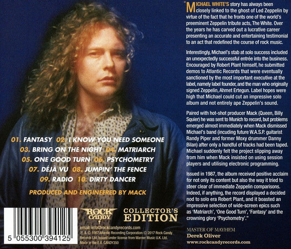 Michael White (23) : Michael White (CD, Album, RE, RM)