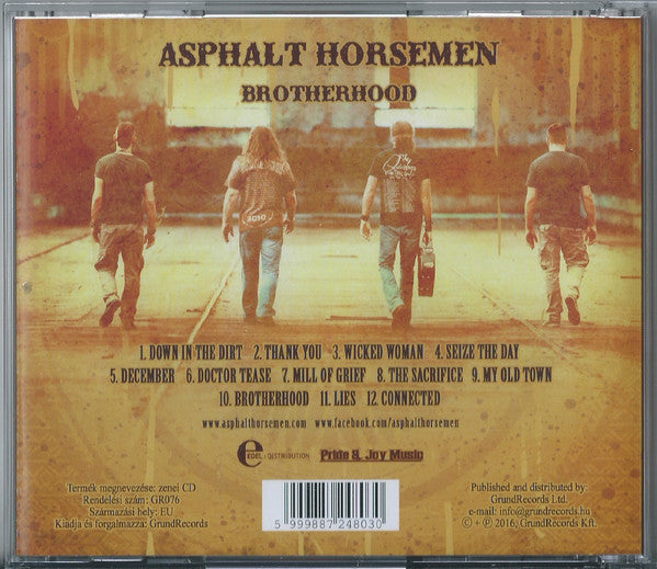 Asphalt Horsemen : Brotherhood (CD, Album)