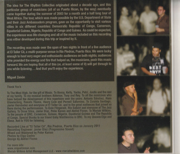 Miguel Zenon & The Rhythm Collective : Oye!!! Live In Puerto Rico (CD, Album)