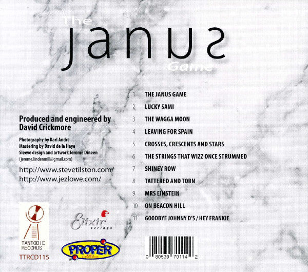 Steve Tilston & Jez Lowe : The Janus Game (CD, Album)