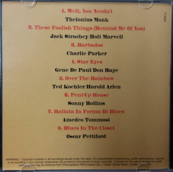 Chet Baker : Chet Is Back! (CD, Album, Mono, RE)
