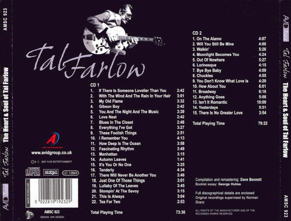 Tal Farlow : The Heart And Soul Of Tal Farlow (2xCD, Comp, RM)
