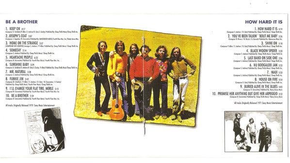 Big Brother & The Holding Company : Be A Brother / How Hard It Is (CD, Comp)