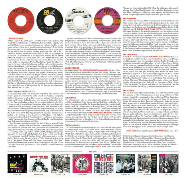 Various : Girls With Guitars Take Over!  (LP, Album, Comp, Mono, RM, Red)