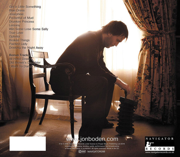Jon Boden : Painted Lady (CD, Album, RE)