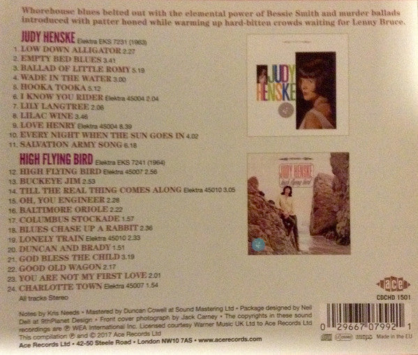 Judy Henske : The Elektra Albums (CD, Comp)