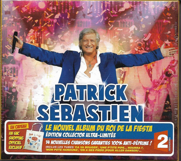 Patrick Sébastien : Ça Va Bouger (Box, Ltd, wit + CD, Album)