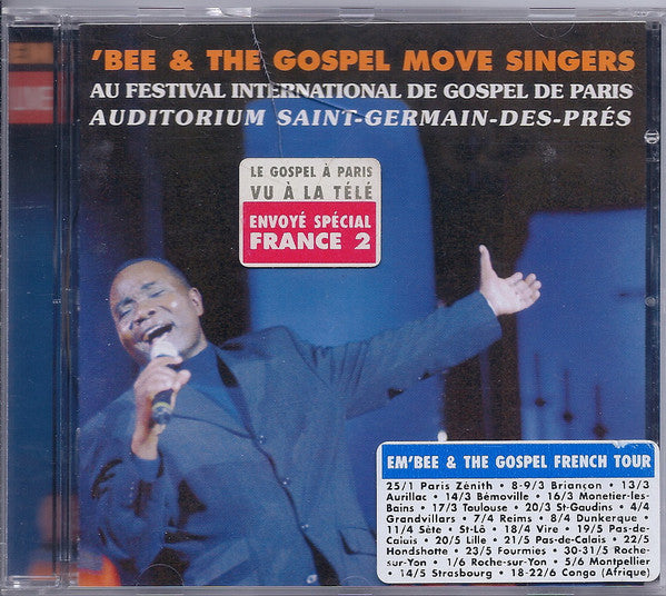 Em'Bee & The Gospel Move Singers : Au Festival International De Gospel De Paris - Auditorium Saint-Germain-Des-Prés (CD)