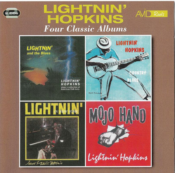 Lightnin' Hopkins : Four Classic Albums (2xCD, Comp, RM)
