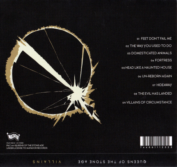 Queens Of The Stone Age : Villains (CD, Album, O-C)