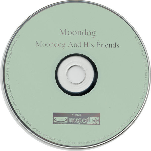 Moondog (2) : Moondog And His Friends (CD, Album, RE)