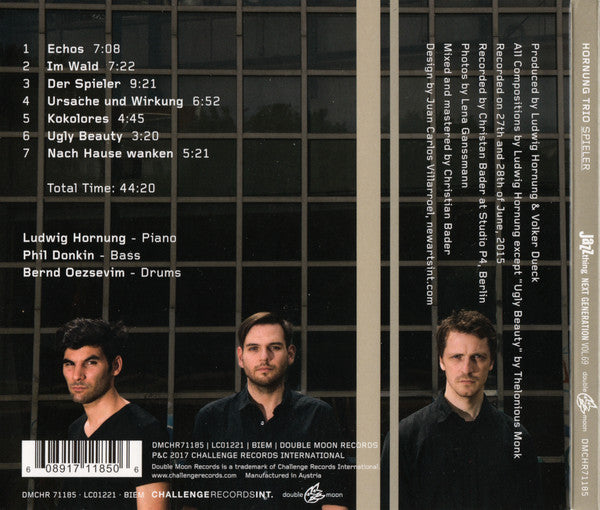 Hornung Trio : Spieler (CD, Album)
