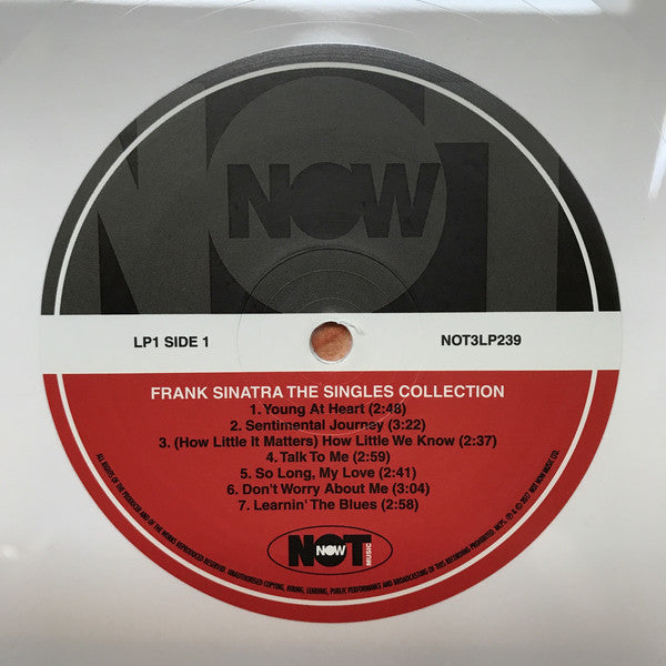 Frank Sinatra : The Singles Collection (The Best of the Capitol Singles) (3xLP, Comp, Whi)