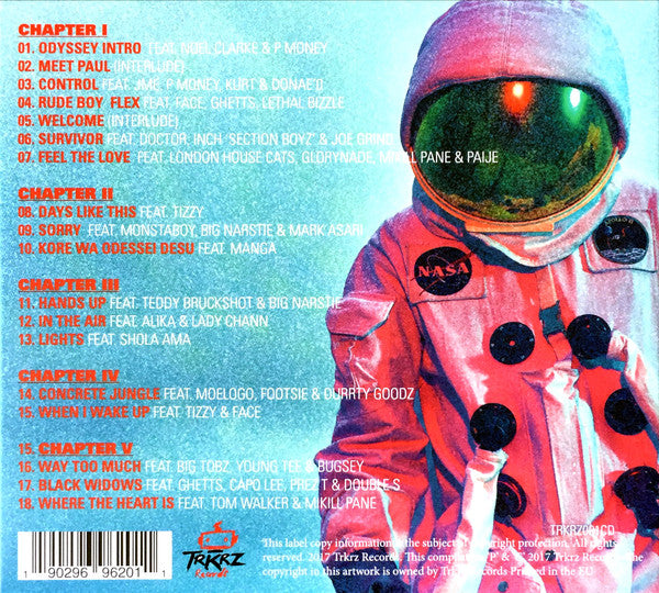 The HeavyTrackerz : Odyssey "A Musical Journey" (CD, Album)